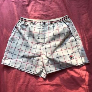 Fila x UO Grid Shorts
